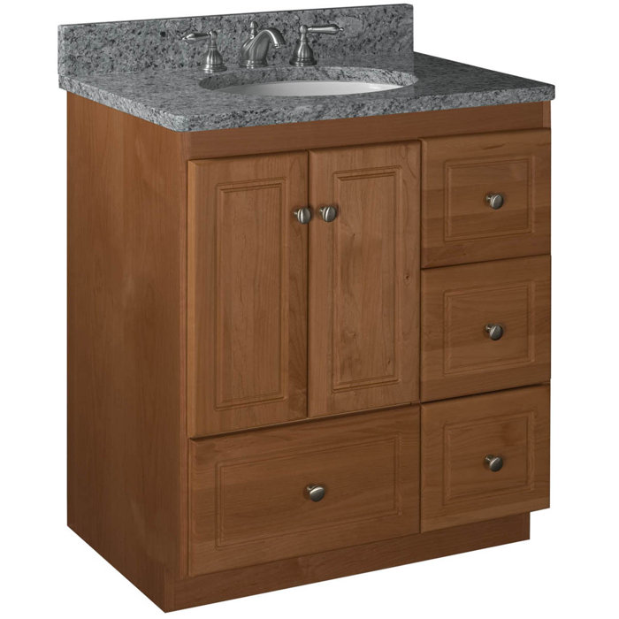 Millwood Pines Mabini 30" Bathroom Vanity Base Only & Reviews Wayfair
